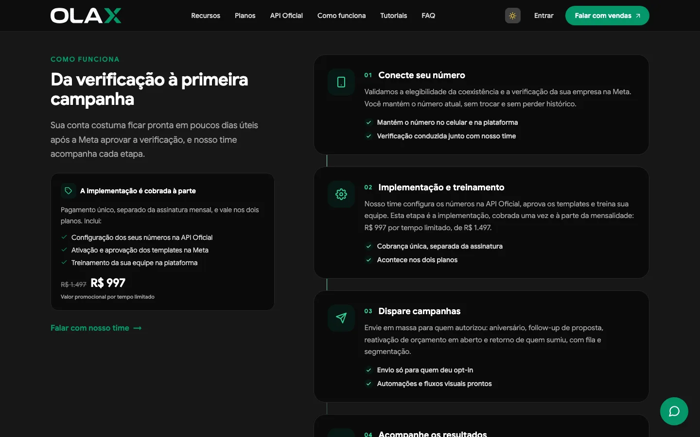 Como funciona a Olax, passo a passo